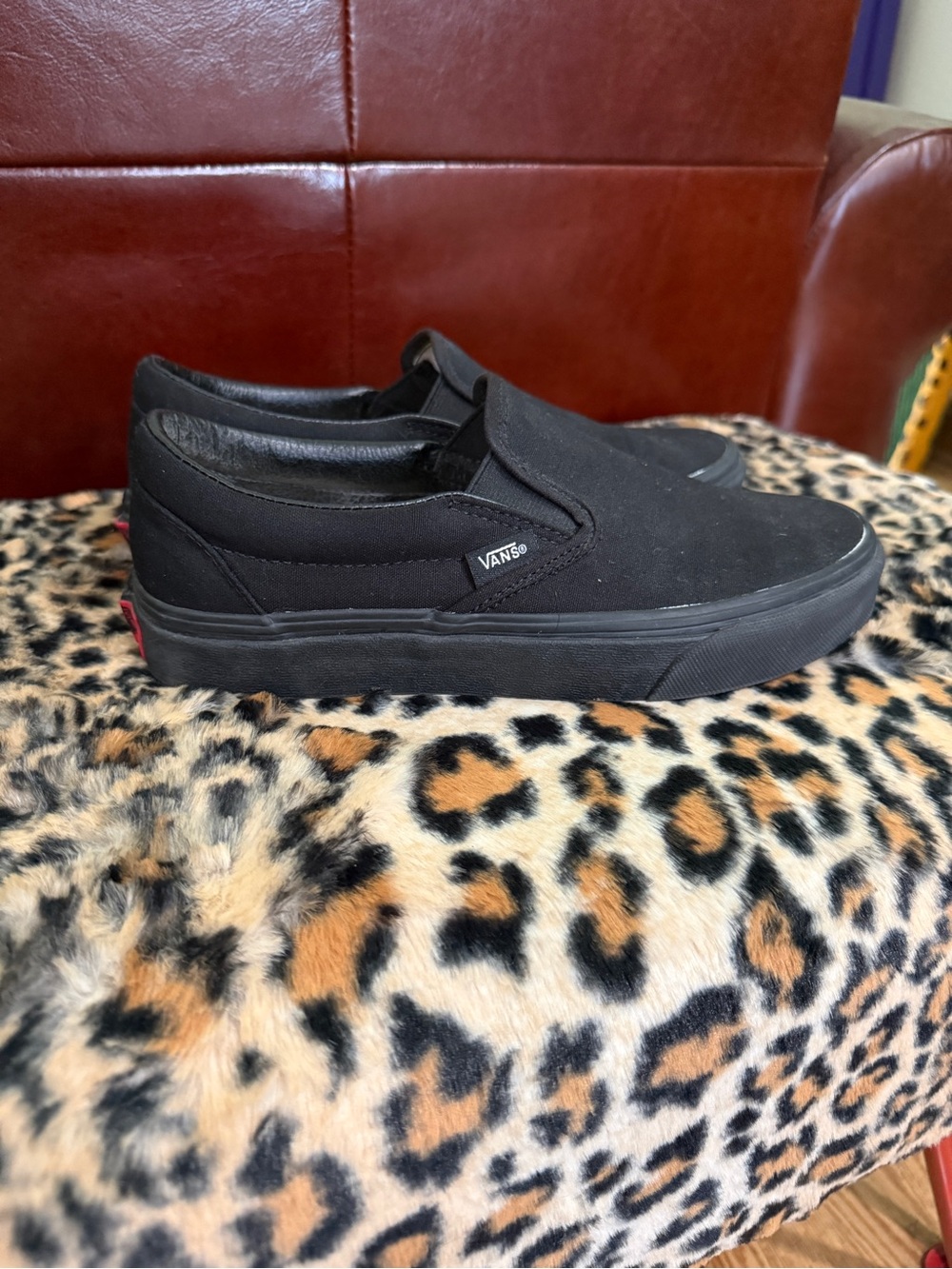 Vans Slip-On Low-Profile Sneakers - Black